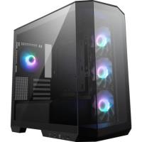 MSI MAG PANO M100R PZ 4-ARGB FANLI SİYAH GAMING MICRO ATX AKVARYUM PC KASASI - 1